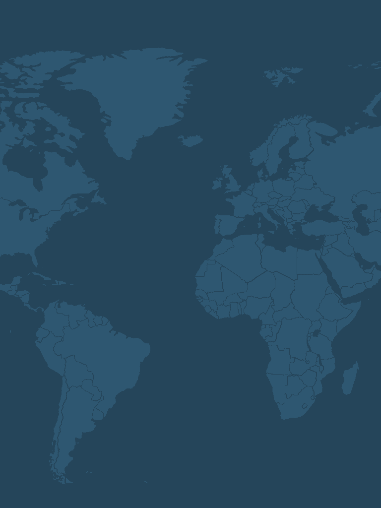 Ausschnitt der Weltkarte