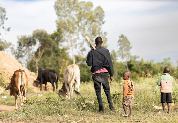 In Kenia sind ein Großteil der ländlichen Bevölkerung Bauern oder Viehhirten